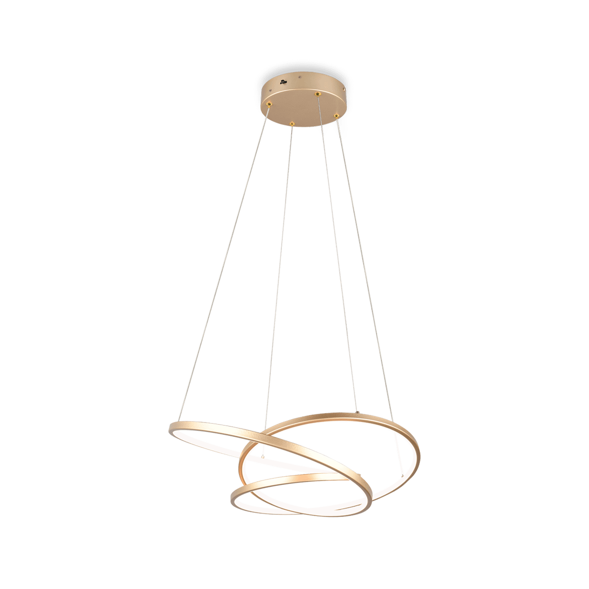 Hanglamp DARVIN L Met. Goud