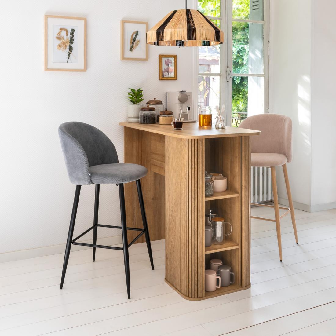 Bartafel COLVAS Hout Naturel 120 Bartafel COLVAS Hout Naturel 120