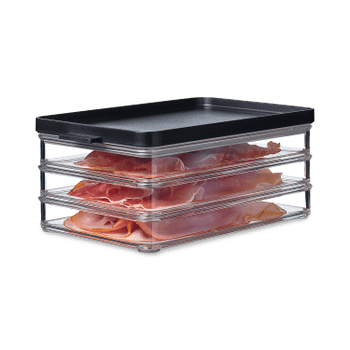 Koelkastdoos Vlees OMNIA 3-Laags Zwart Koelkastdoos Vlees OMNIA 3-Laags Zwart