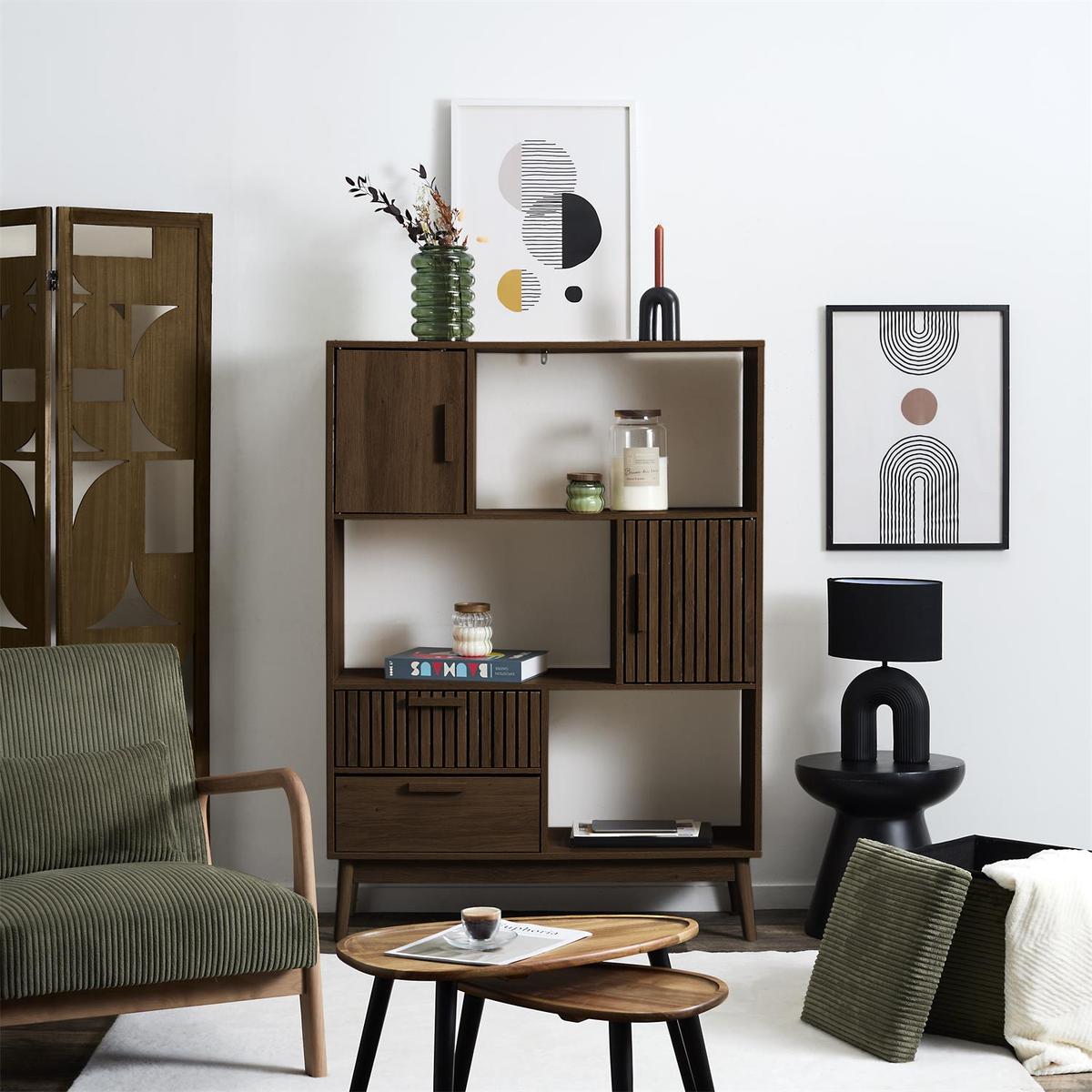 Bibliotheek CALUNA Donkerbruin