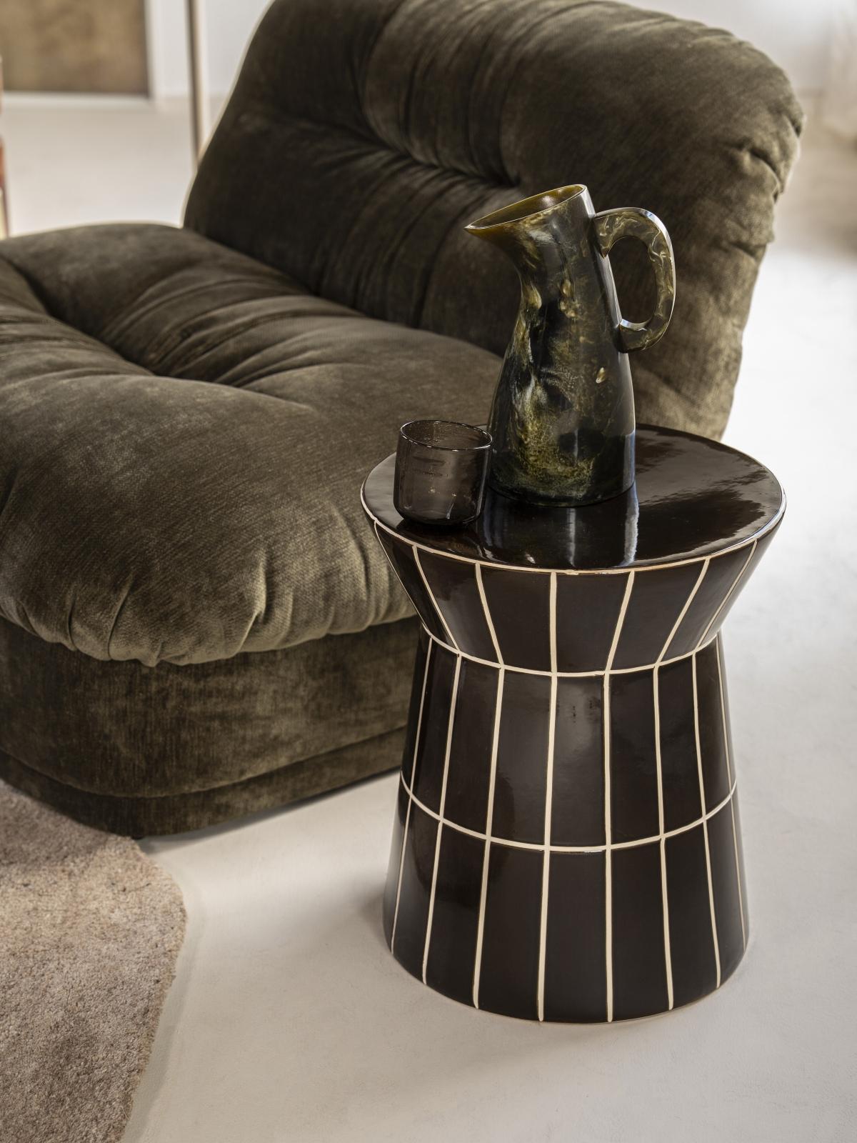 Bijzettafel Tiletastic Bruin