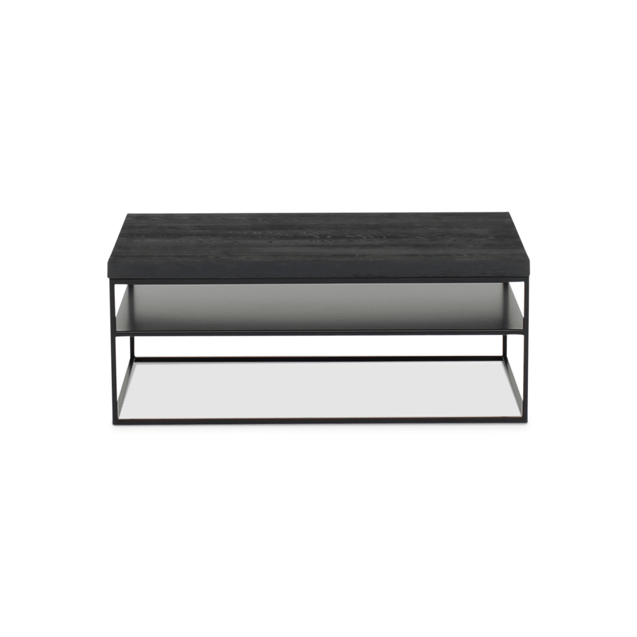 Salontafel AISNE Zwart eiken Salontafel AISNE Zwart eiken