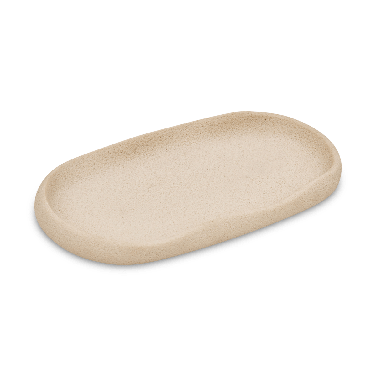Plateau OYELA Ovaal Poly Beige