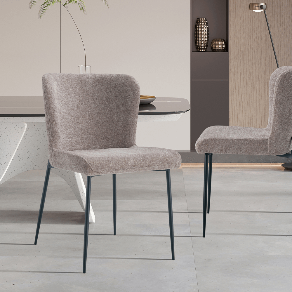 Stoel DORIEN Stof Zand