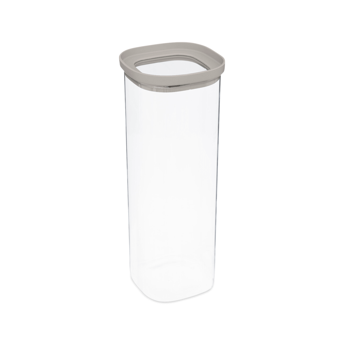Bewaardoos HERIMIT 2L Glas/Sil. Greige