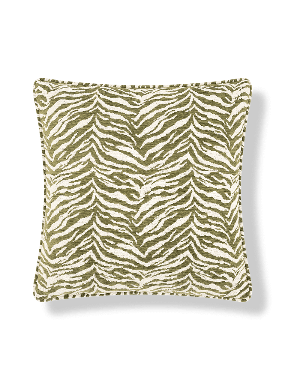 Kussen Tigra 45 x 45 cm Groen