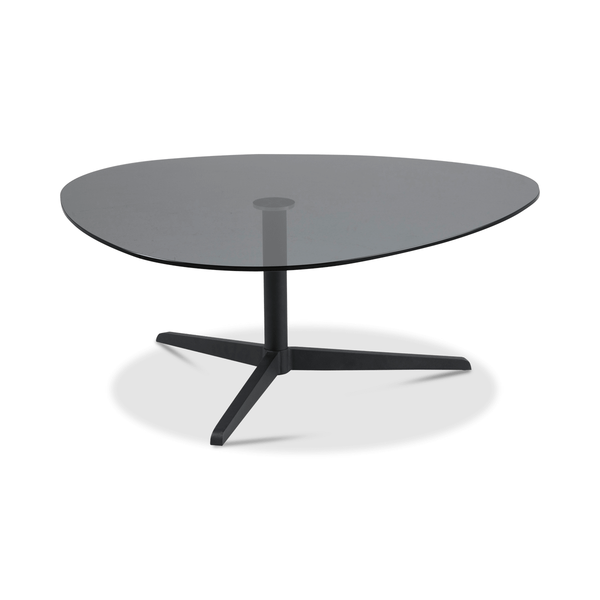 Salontafel MALBORD Glas Smoke/Metal Black