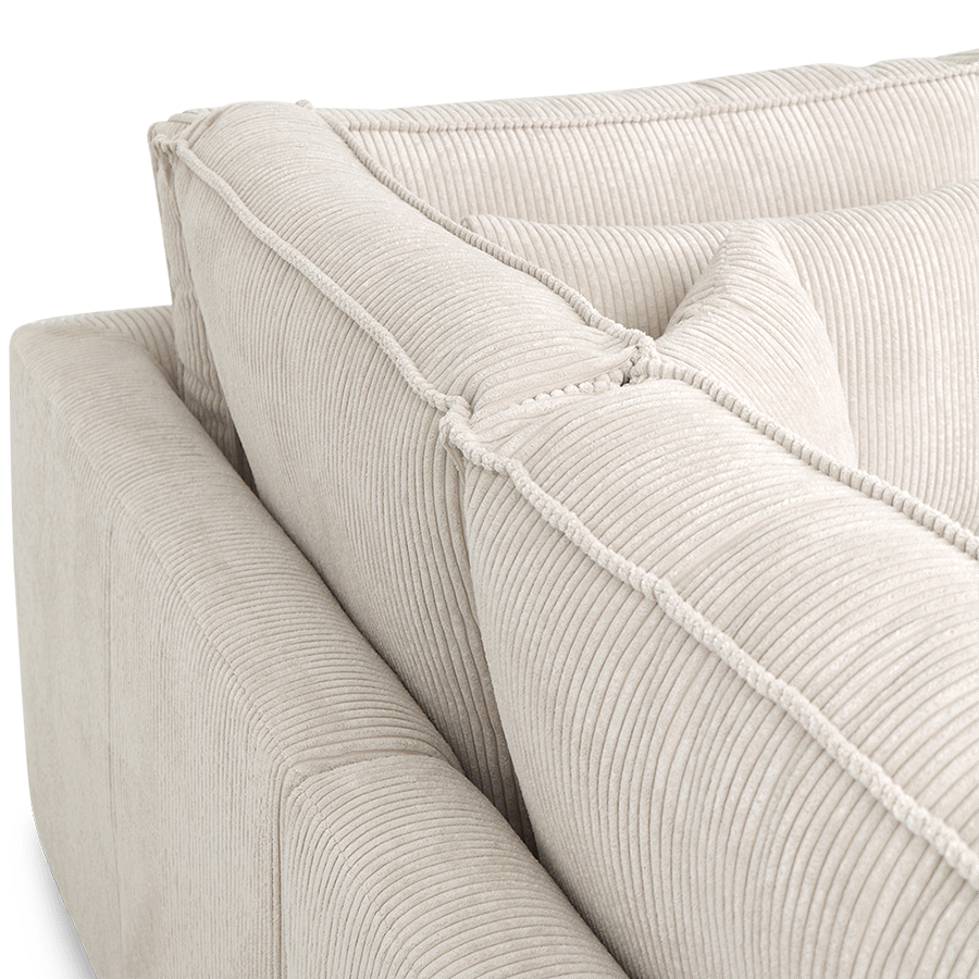 Hoeksalon CALLISTO Longchair Links