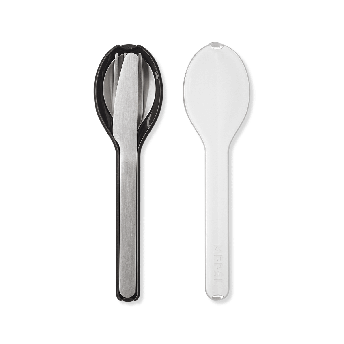 Bestekset ELLIPSE 3Del. Nordic Black