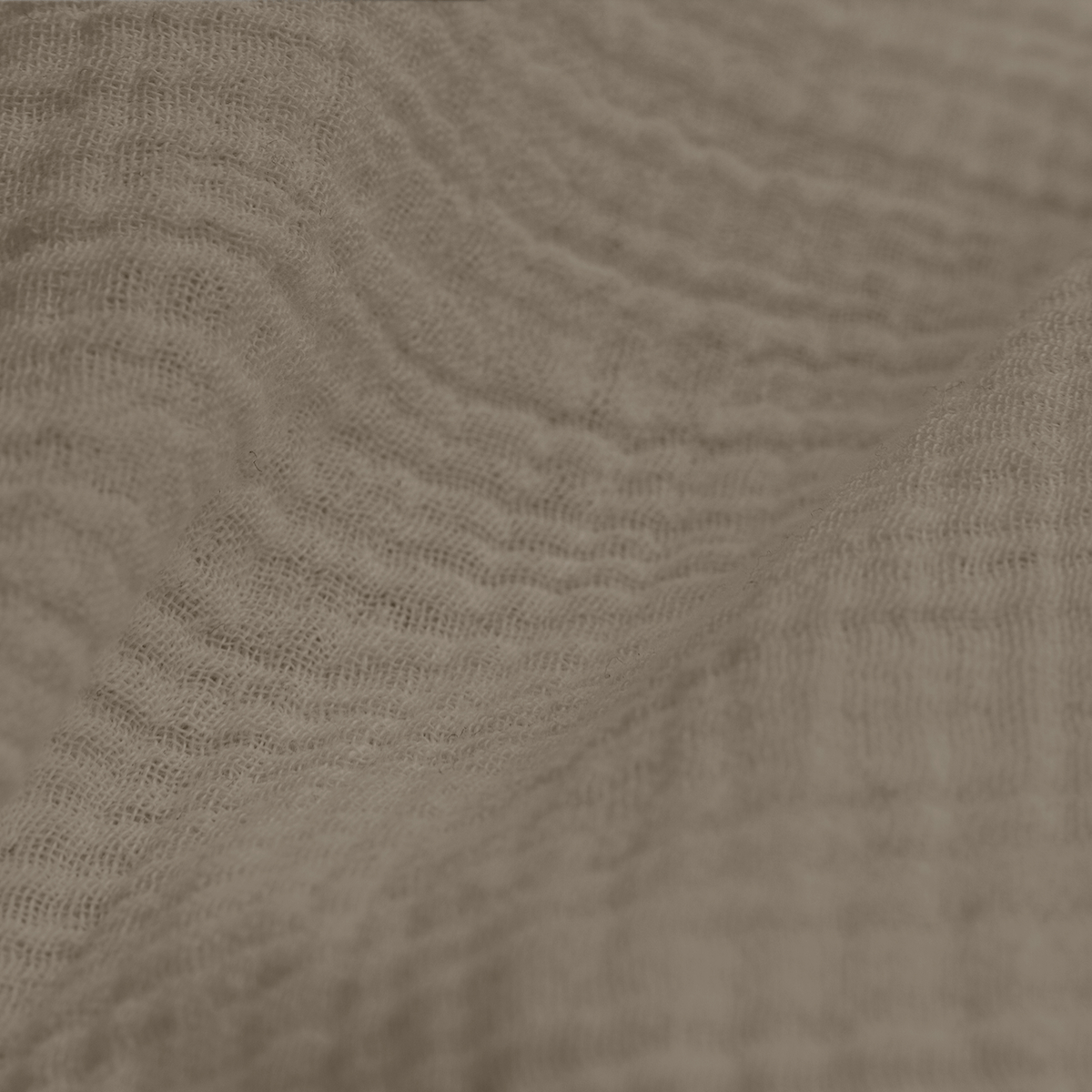 Dekbedovertrek MOUSELINE 140 Taupe