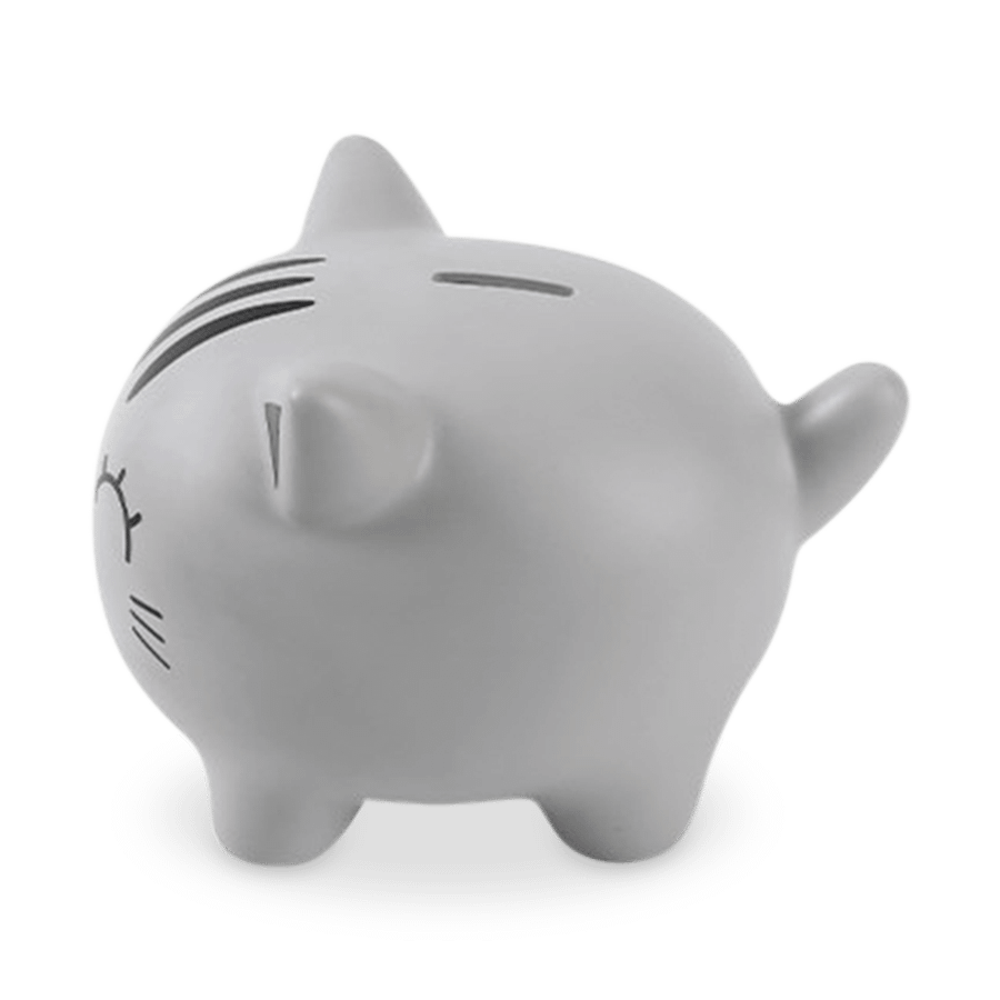 Spaarpot GREY CAT Grijs Spaarpot GREY CAT Grijs