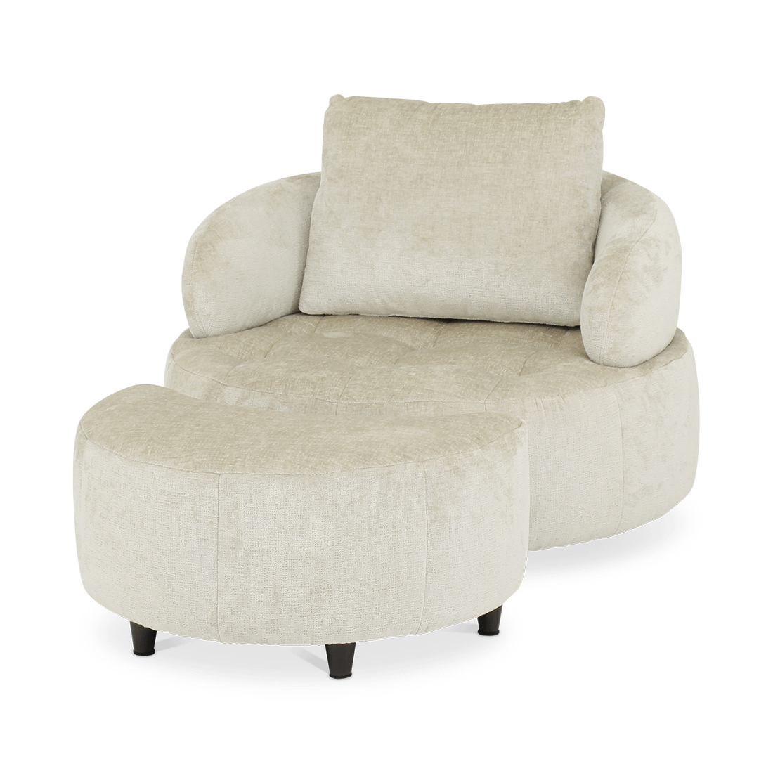 Draaifauteuil LOLITA Beige B114 Draaifauteuil LOLITA Beige B114