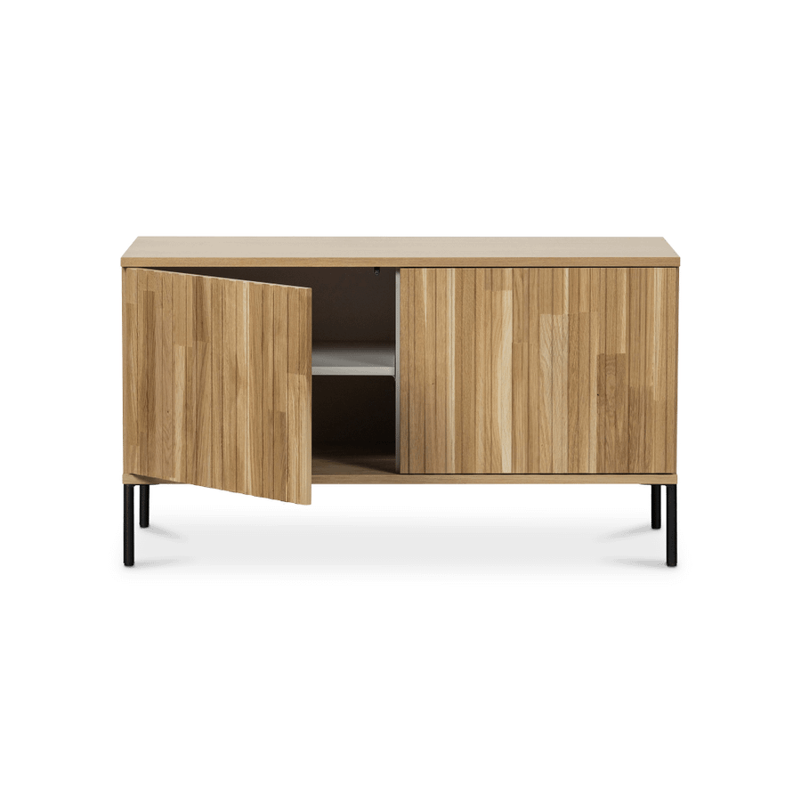 Woood TV-Meubel GRAVURE Naturel Eiken B100 Woood TV-Meubel GRAVURE Naturel Eiken B100