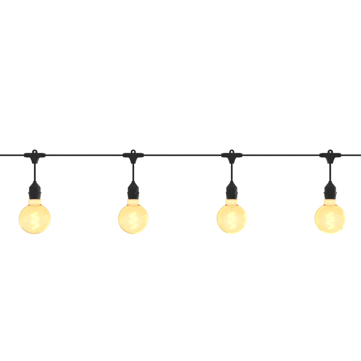Outdoor Lichtsnoer VISTA 10m/8 XL Lampen