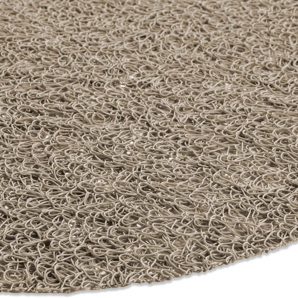 Placemat TORTALI Rond Taupe