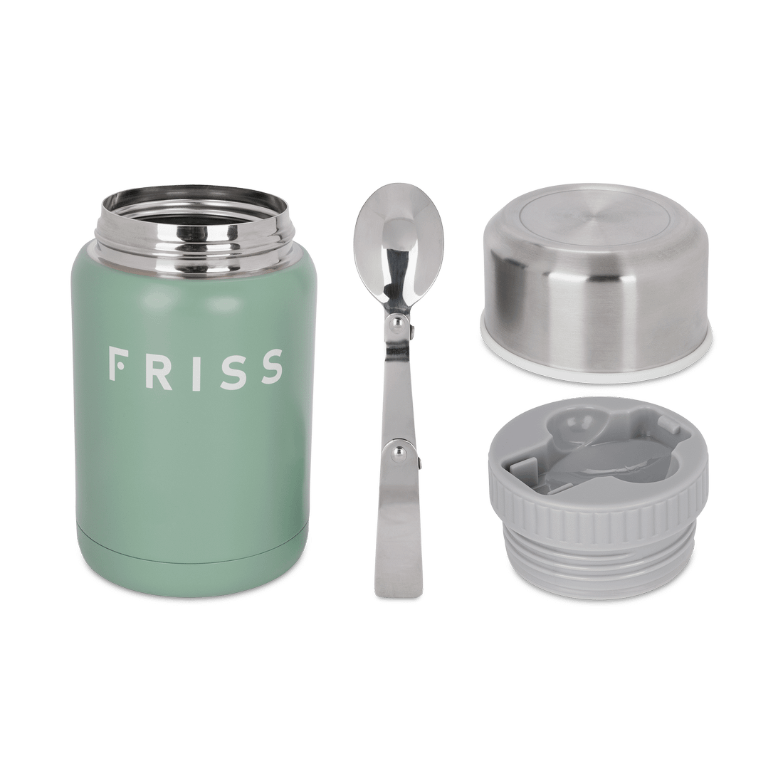 Voedseldrager FRISS 500ml Groen Voedseldrager FRISS 500ml Groen