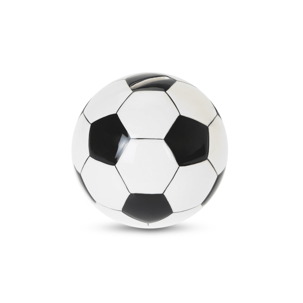 Spaarpot VOETBAL Wit/Zwart