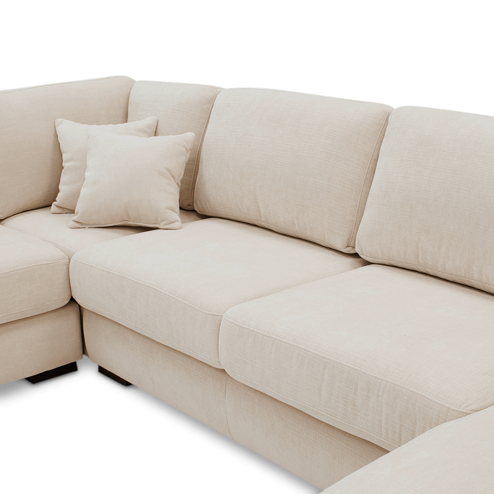 Hoeksalon GRANADA Longchair Rechts Beige B365