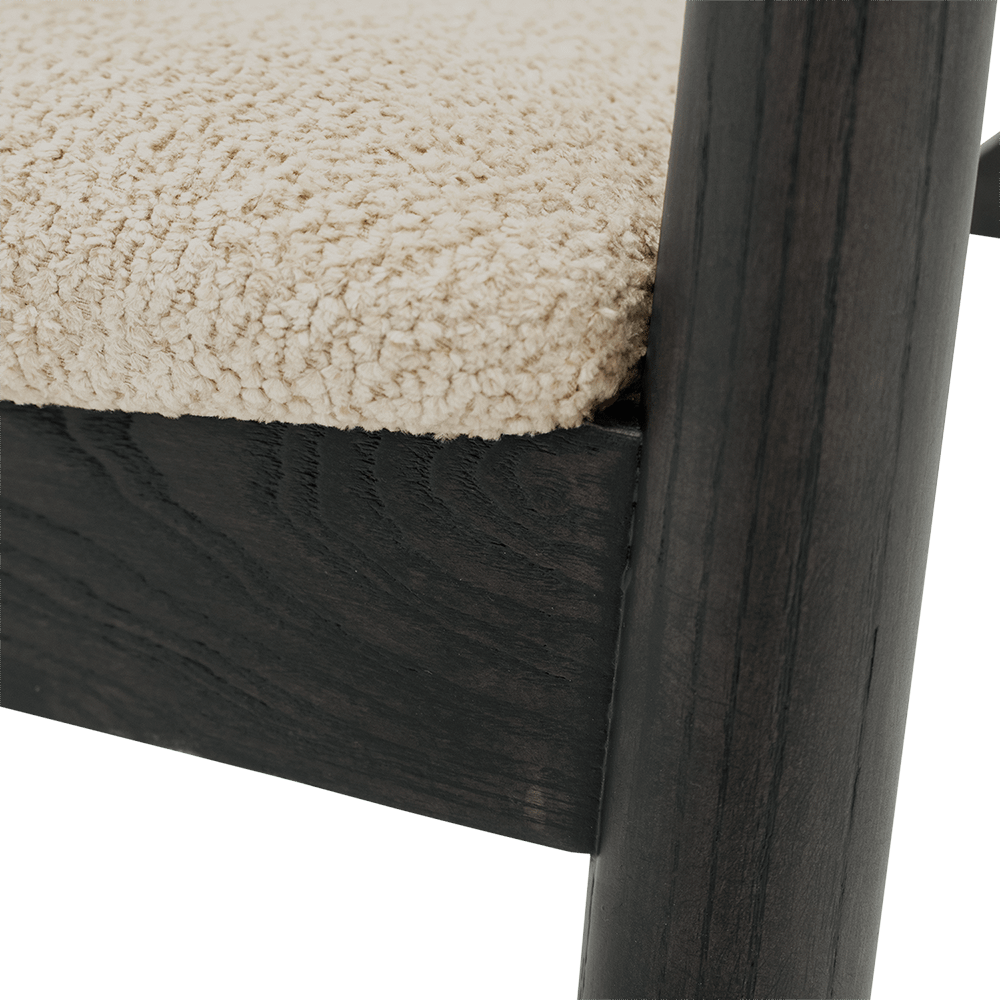 Armstoel ANTOINE Ash Wood Havana/Oat