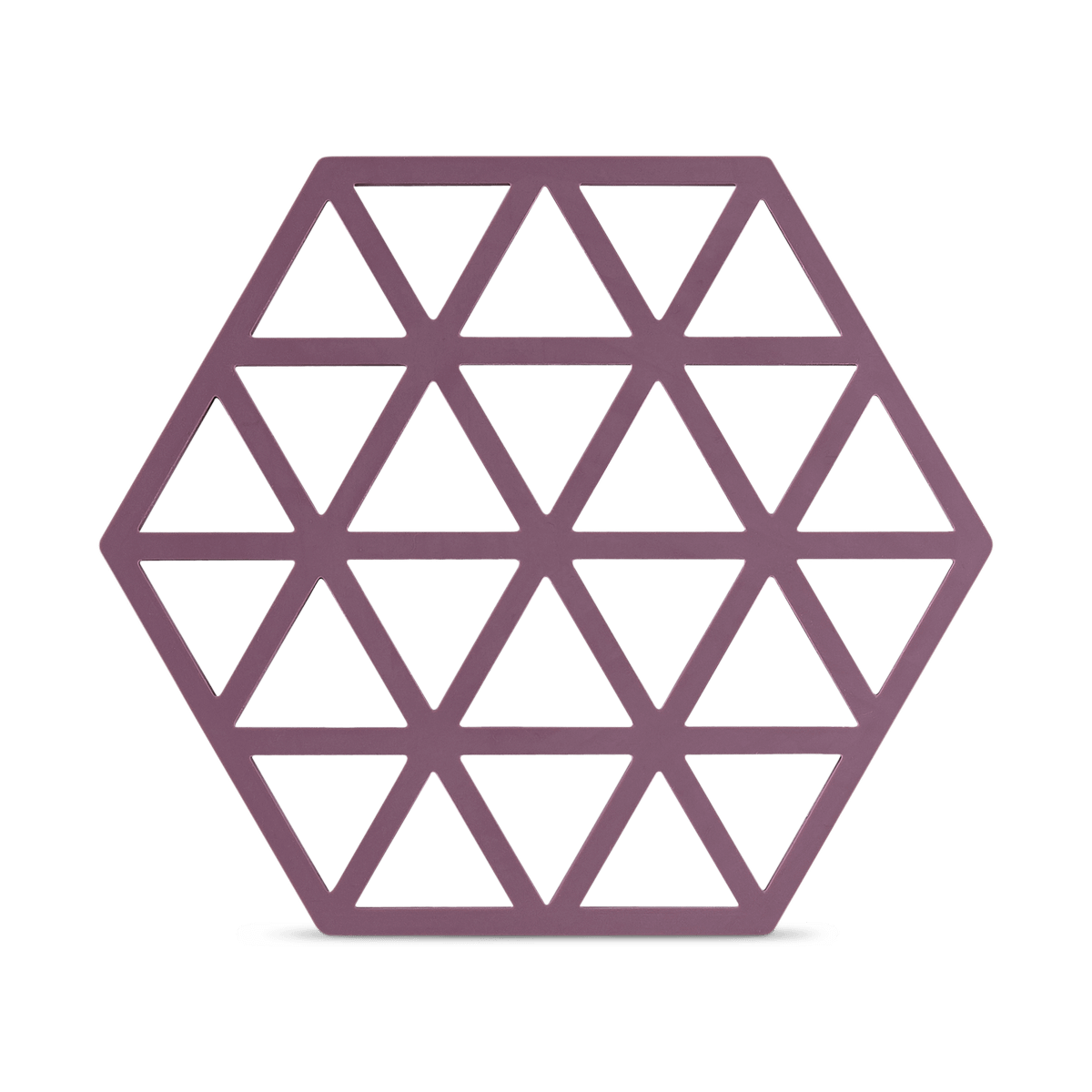 Potonderzetter TRIANGLES Sil. Beetroot