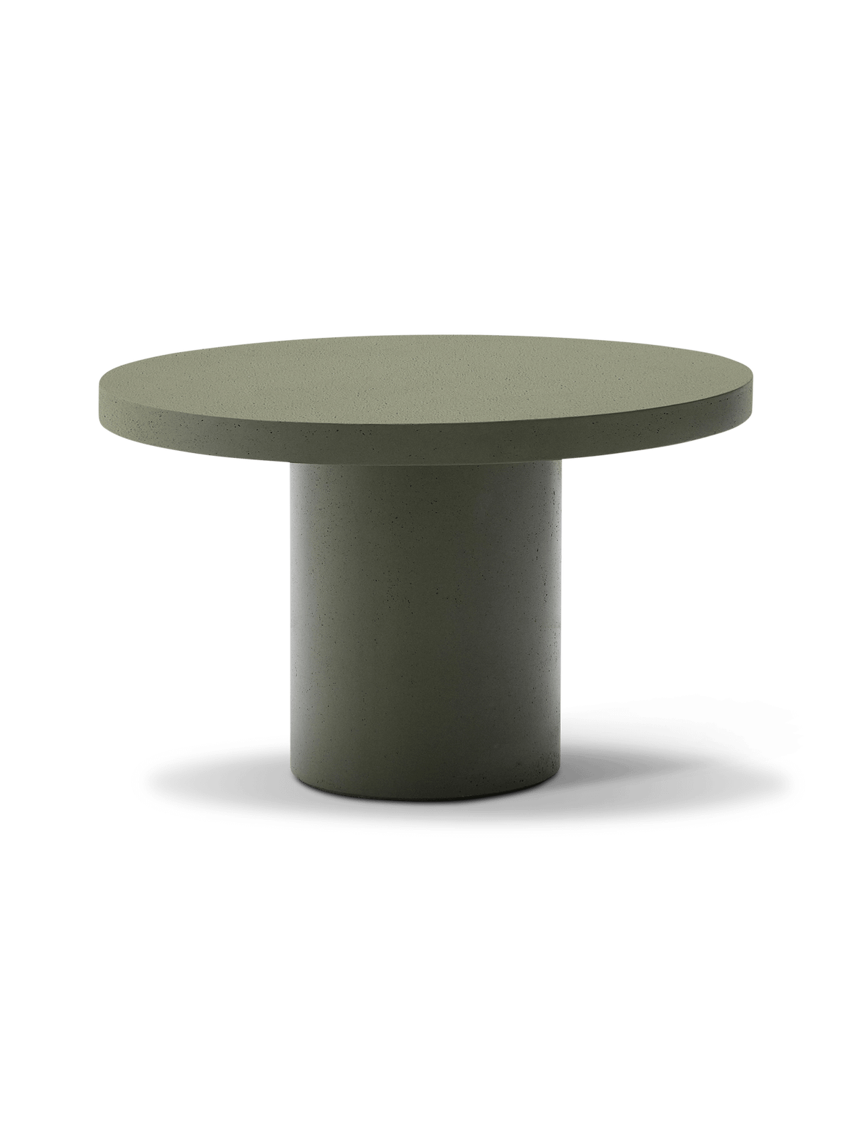 Aiguablava groene ronde tafel van cement ⌀120 cm