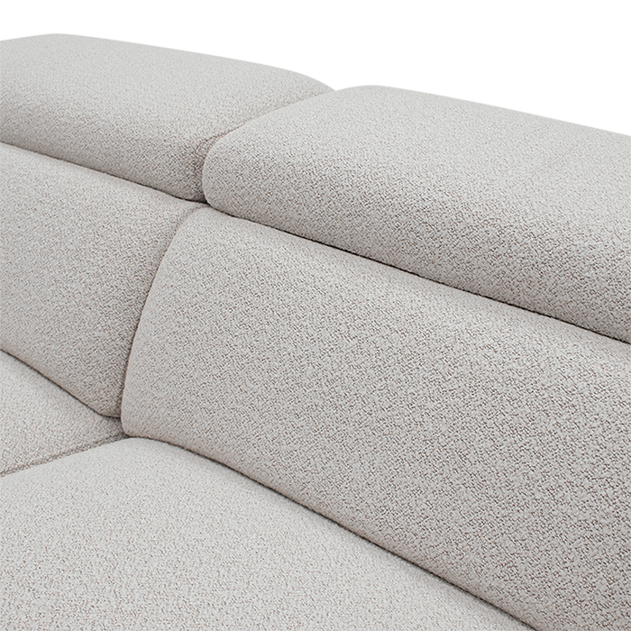 Hoeksalon CONTIGO Longchair Rechts Natural B270