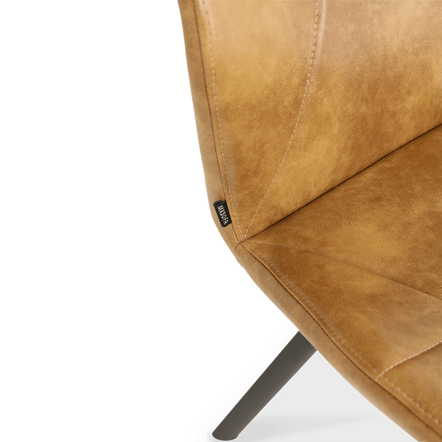 Stoel ALECIO Victory Cognac Stoel ALECIO Victory Cognac