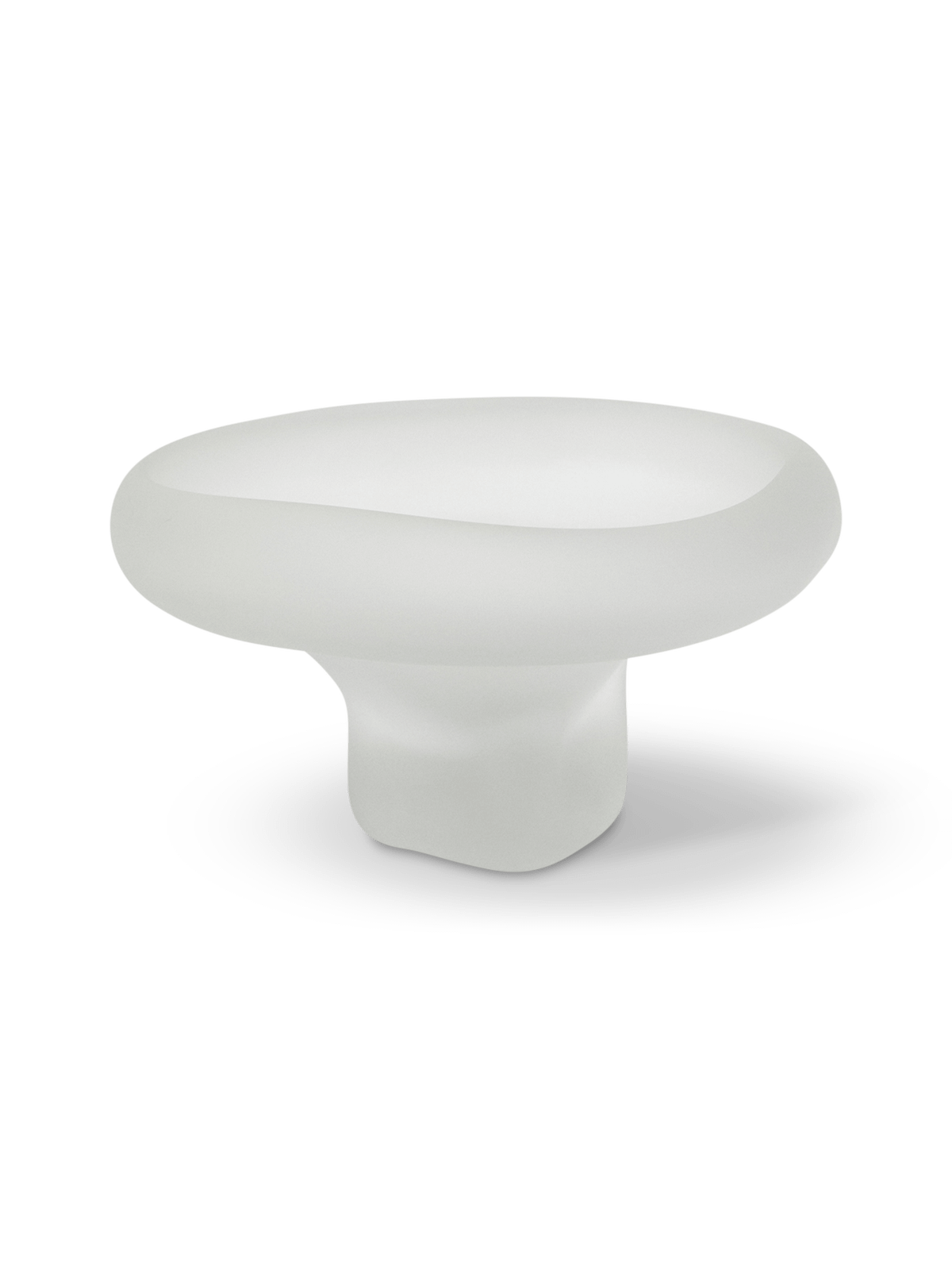 Schaal in mat glas 15 cm