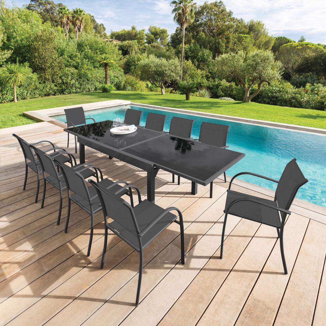 Tuinstoel RISERVA Grafiet Tuinstoel RISERVA Grafiet