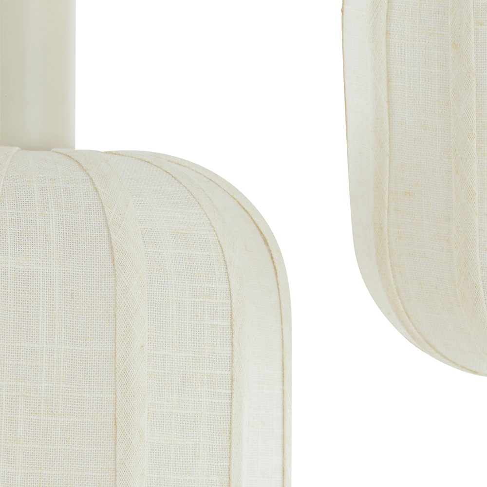 Hanglamp TUFIA 5Del. Linnen Crème Hanglamp TUFIA 5Del. Linnen Crème