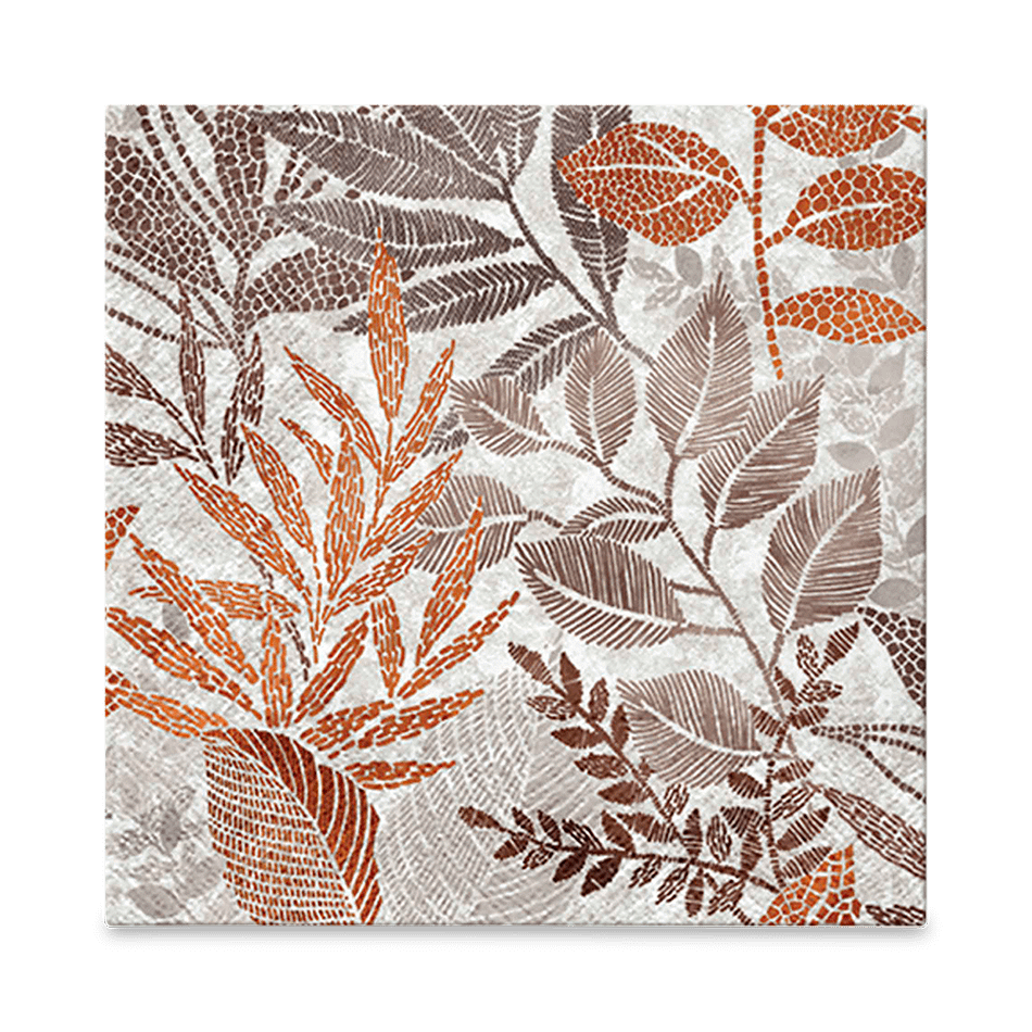 S/20 Serviet AUTOME Bruin/Oranje