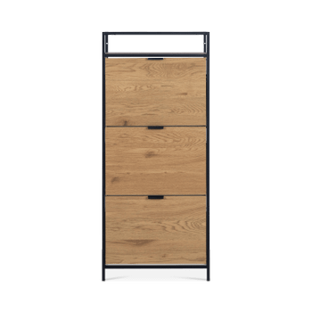 Schoenenkast BOKSKAP 3L/Legger (Wild Oak), B56-H129-D30 Schoenenkast BOKSKAP 3L/Legger (Wild Oak), B56-H129-D30