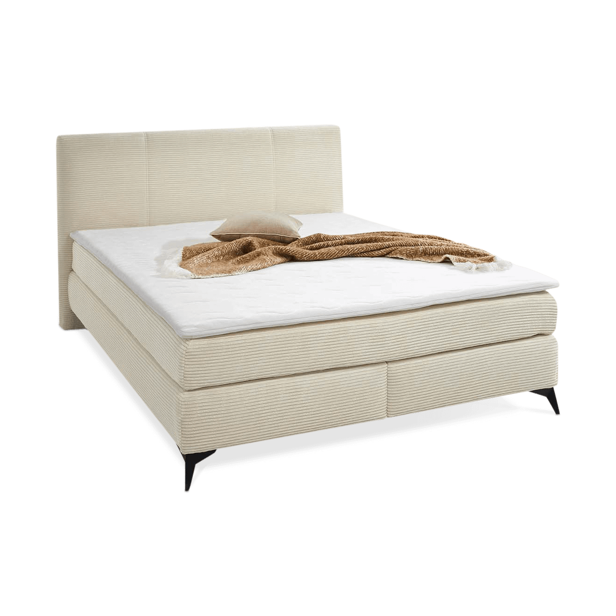 Boxspring FLEVOLAND 426/07 Rib Beige 180x200