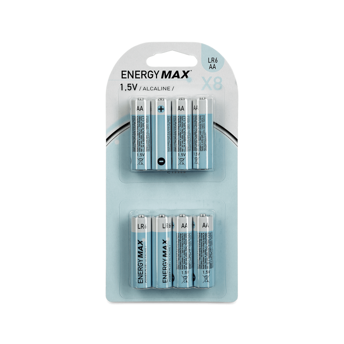 S/8 Batterij ENERGY MAX AA