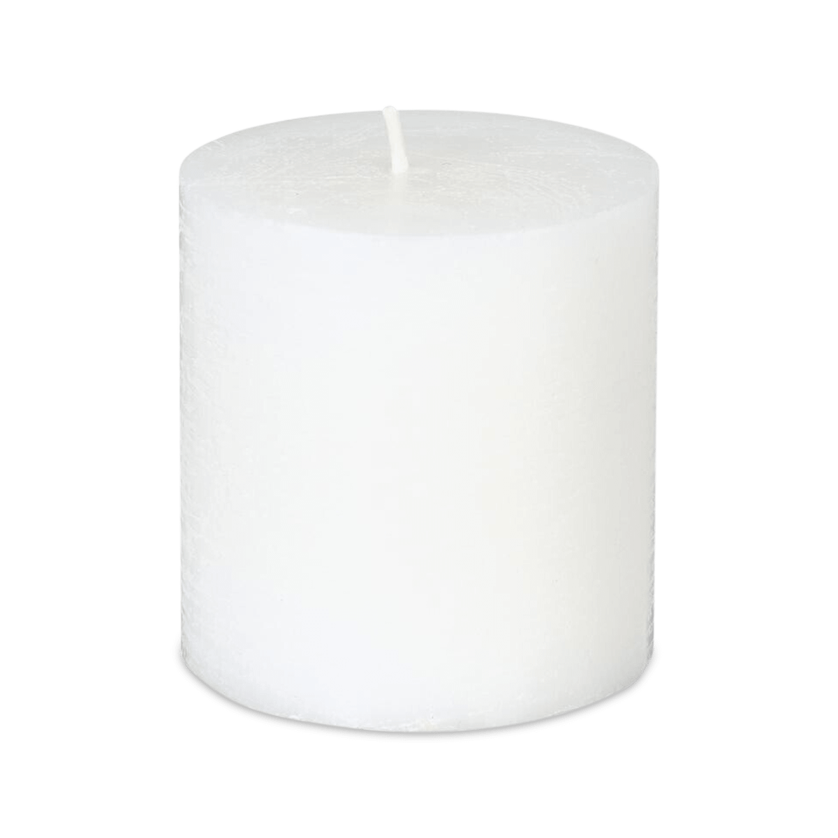 Kaars RUSTIC Cil. 7 Wit