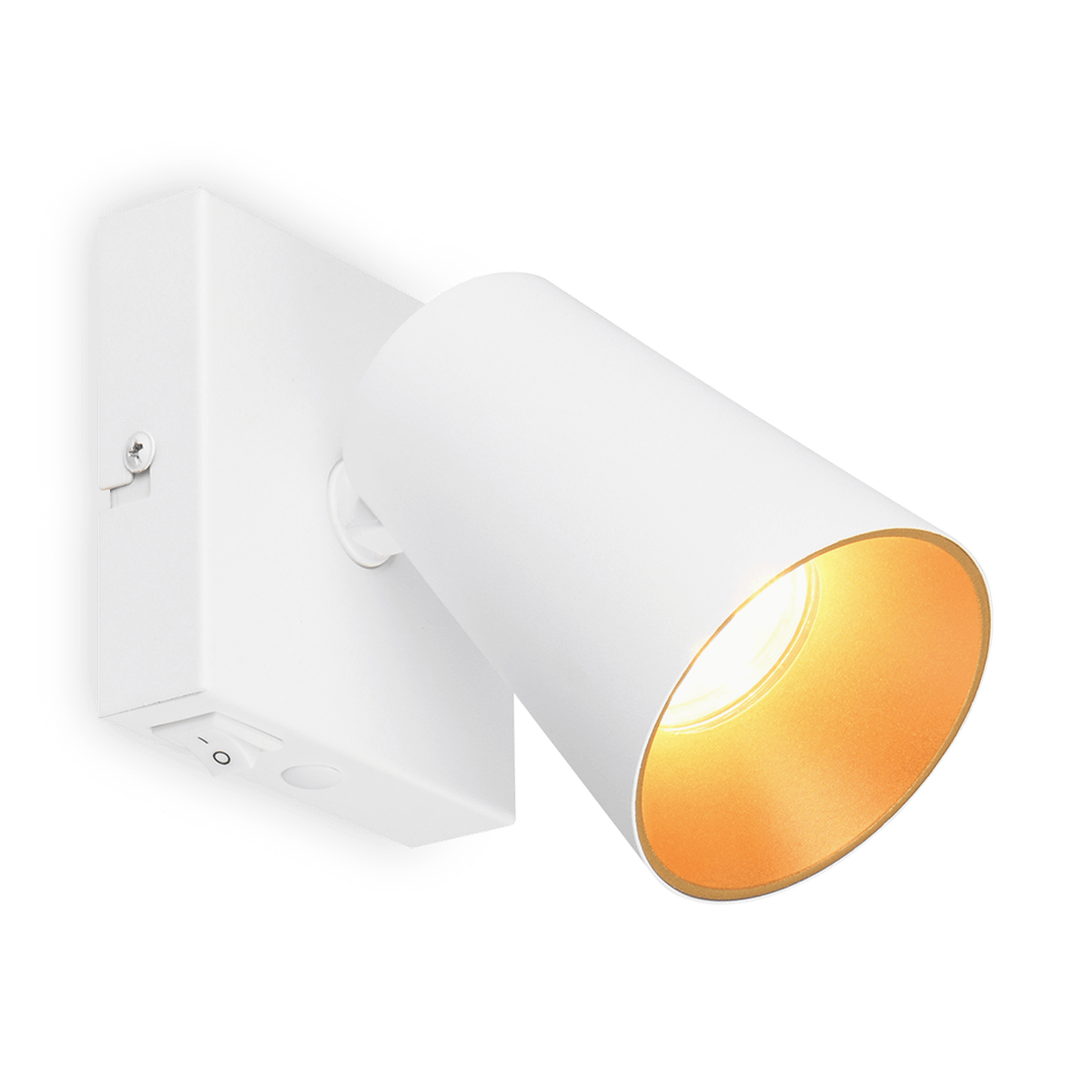 Spot SHARP 1Del. Met. Wit/Goud