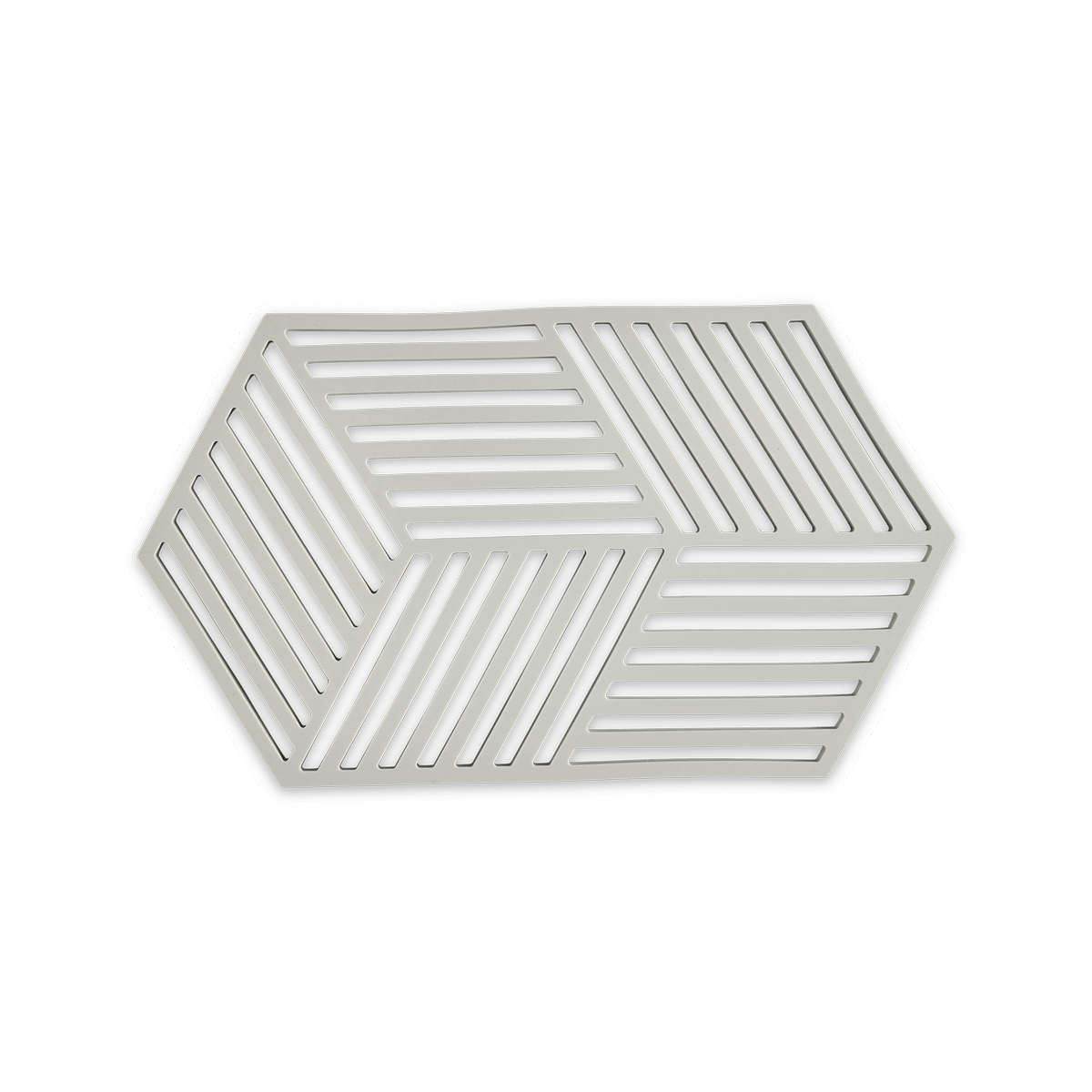Potonderzetter HEXAGON XL Sil. Warm Grey