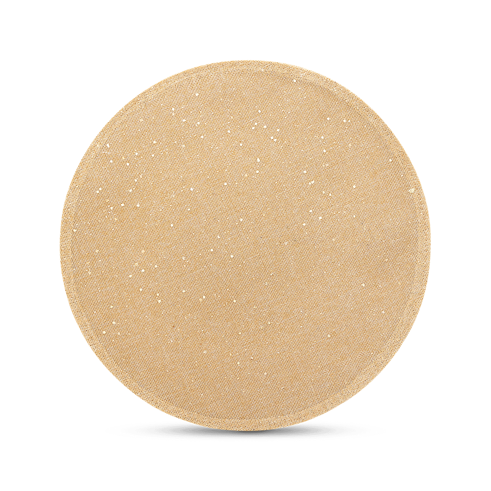 Placemat ELHAR Rond Glitter Goud