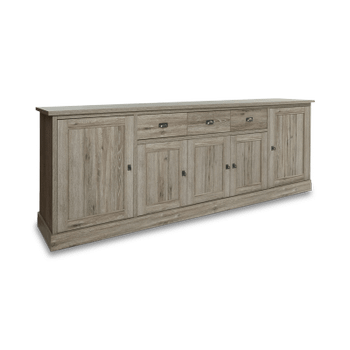 Dressoir COTTON Kristal Eik Licht Bruin Dressoir COTTON Kristal Eik Licht Bruin