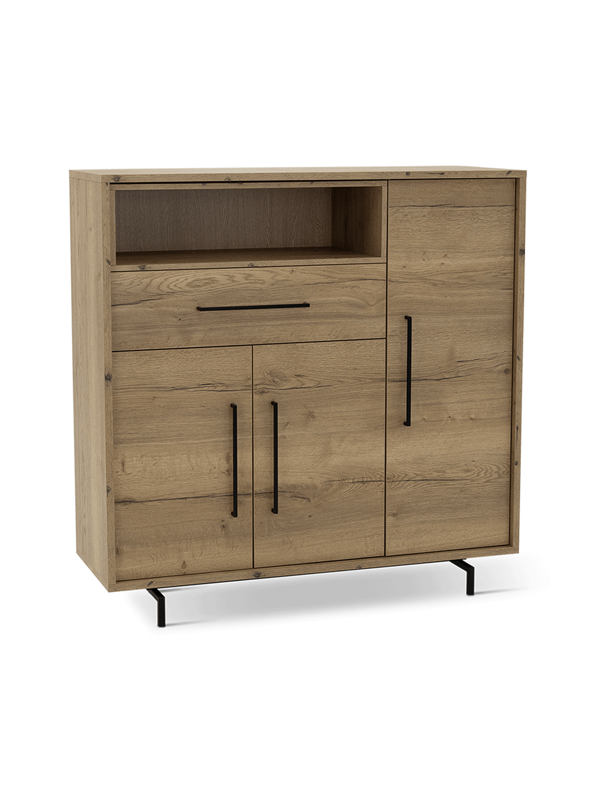 Barkast Halden in eikkleur