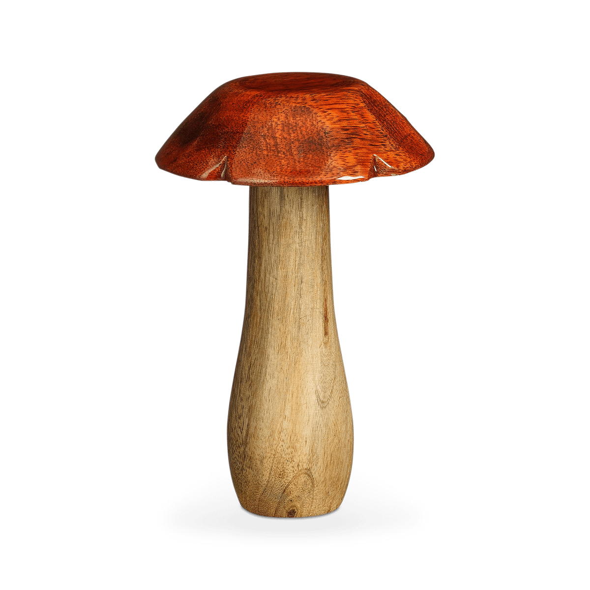 Paddenstoel JUWAN L Hout Bruin/Oranje