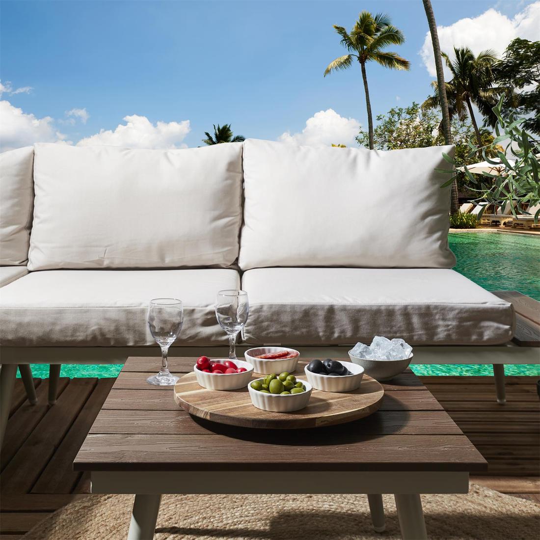 Draaiplateau ACARA Acacia Bruin Draaiplateau ACARA Acacia Bruin