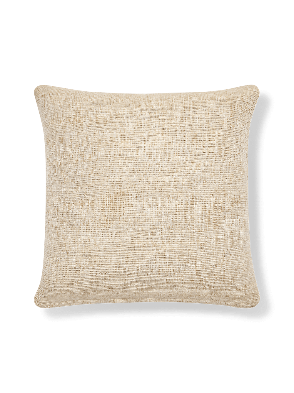 Machiel kussenhoes van viscose jacquard in wit en beige 50 x 50 cm