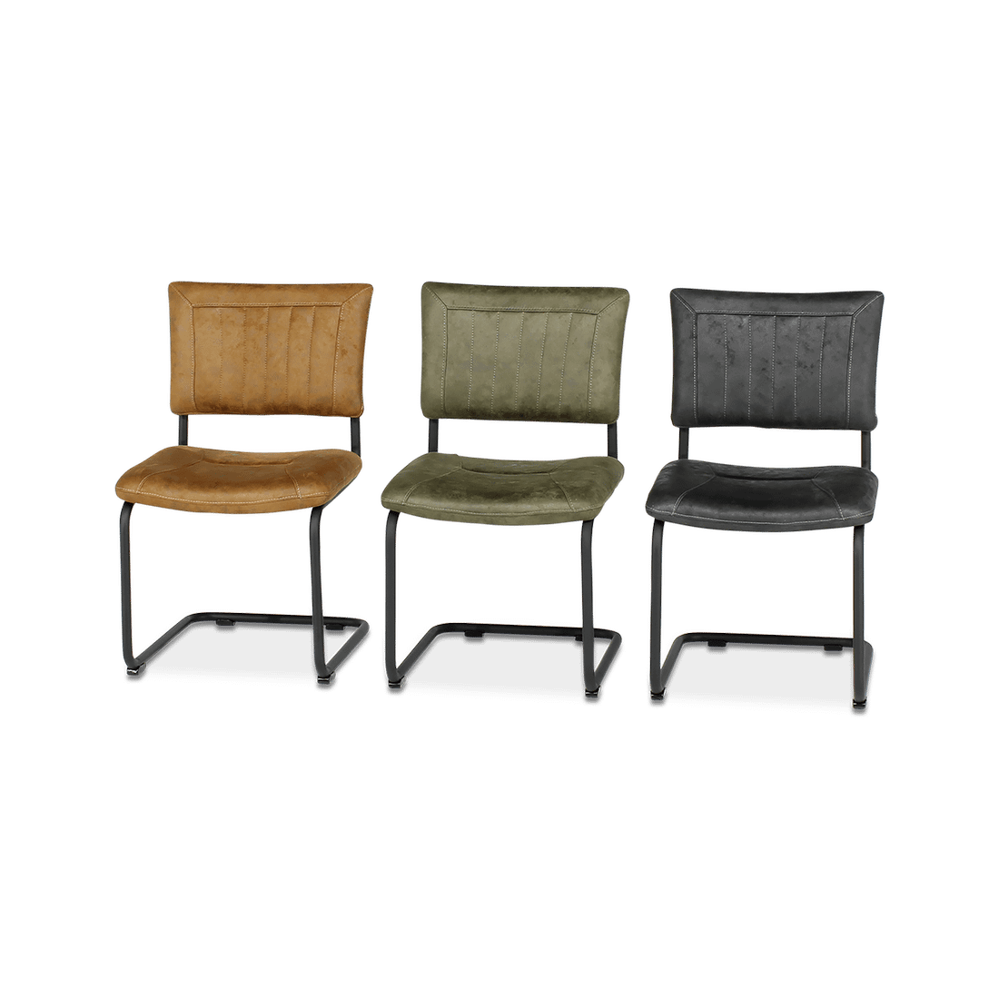 Sledestoel JAXSON Softyl Cognac Sledestoel JAXSON Softyl Cognac