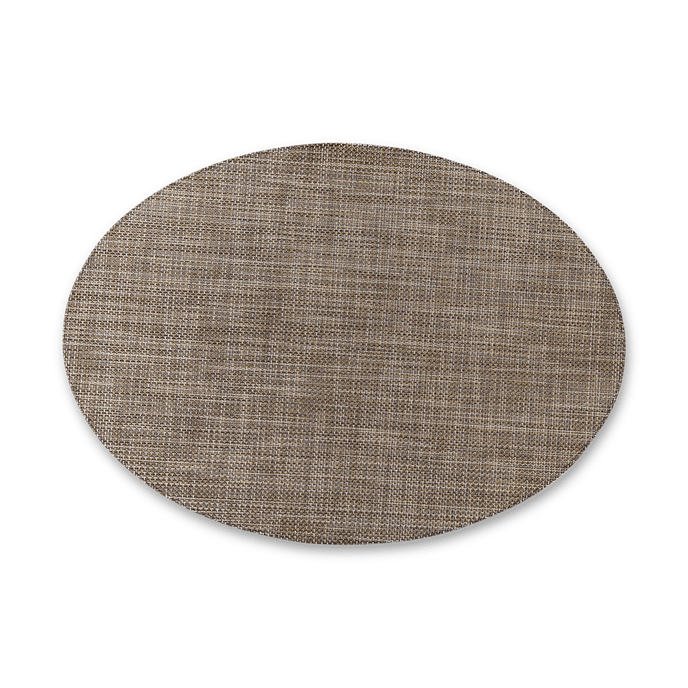 Placemat PUROS Ovaal Mokka
