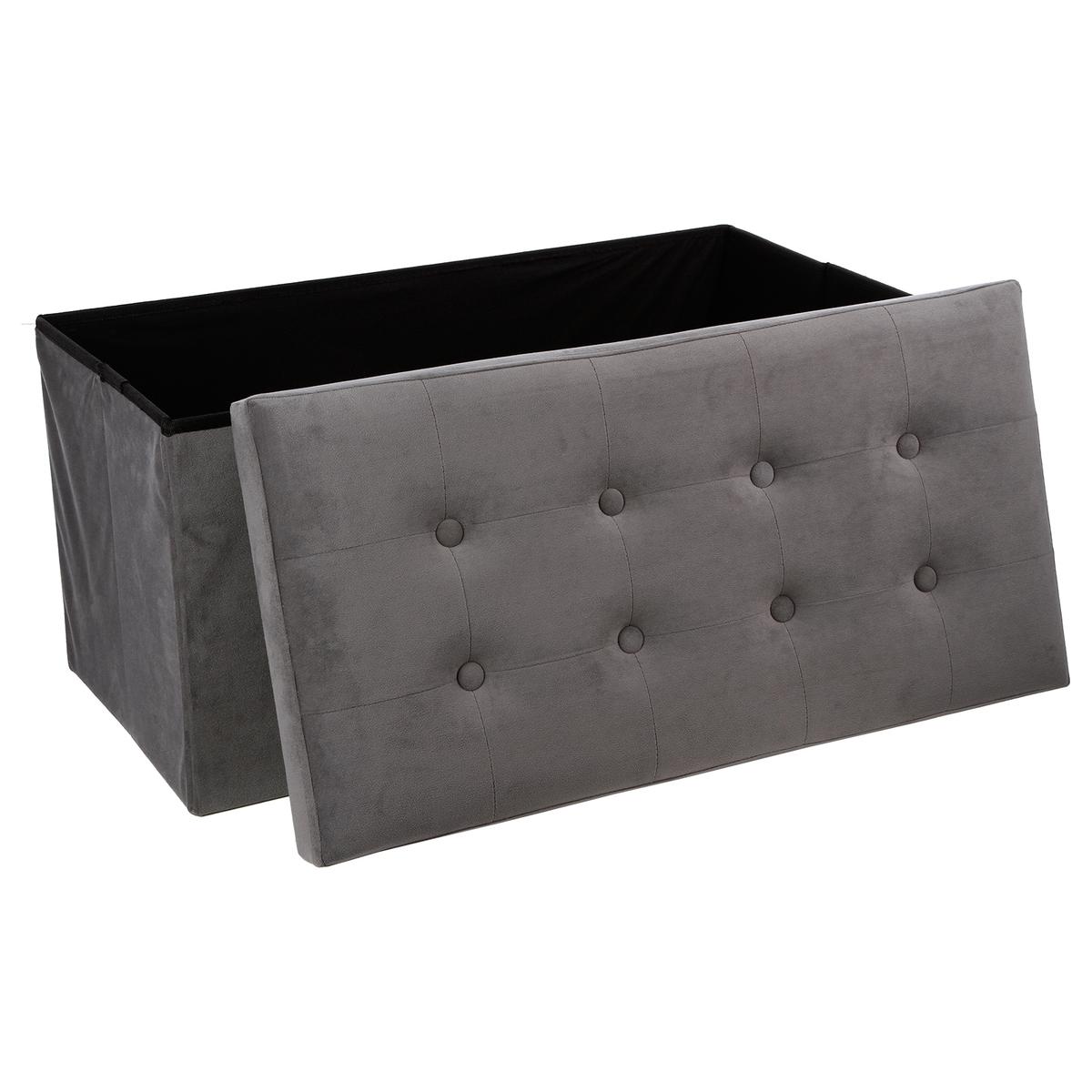 Opbergpouf LYSAN RH Grijs