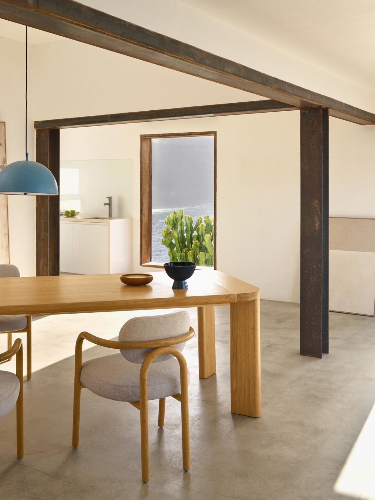 Verlengbare Eettafel Jondal Lichte Eik 240/320 x 100 cm