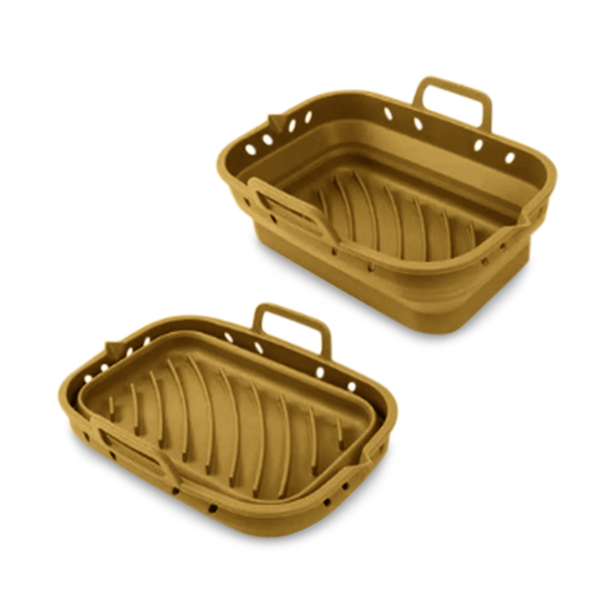 Silicone Bakvorm Airfryer AIRY Rechthoek Oker