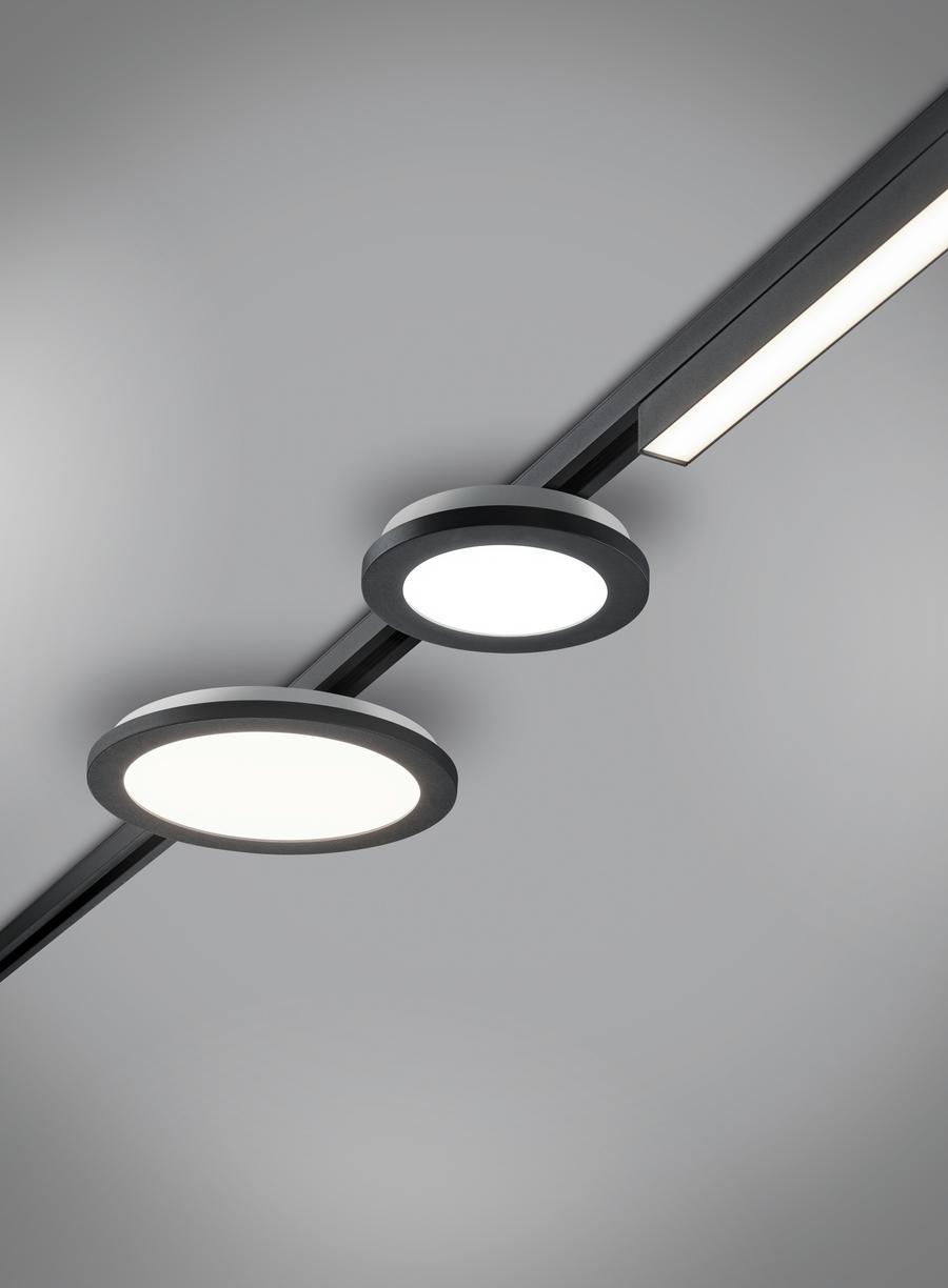 Railverlichting DUOLINE LED-strip Zwart Railverlichting DUOLINE LED-strip Zwart
