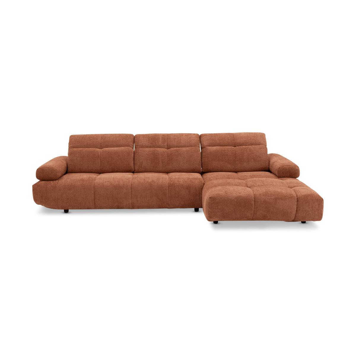 Hoeksalon PIERROT Longchair Rechts Coral B324